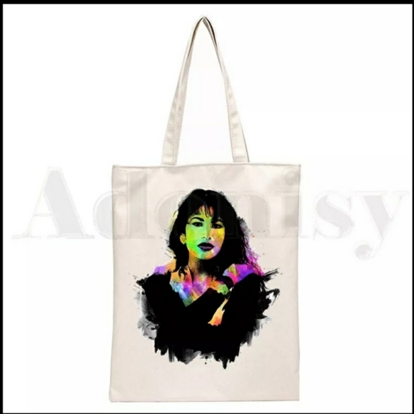 Selena Canvas tote bag - Picture 2 of 4
